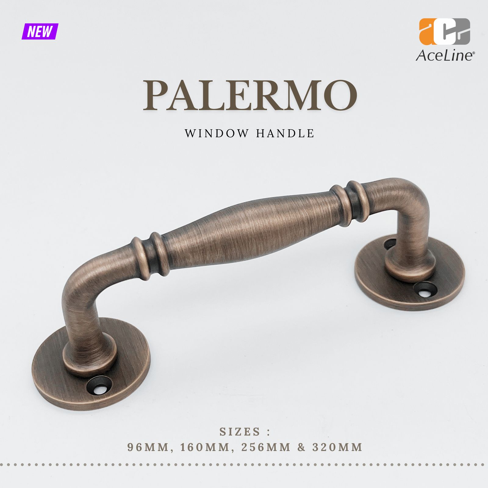 AceLine Palermo Window Handle
